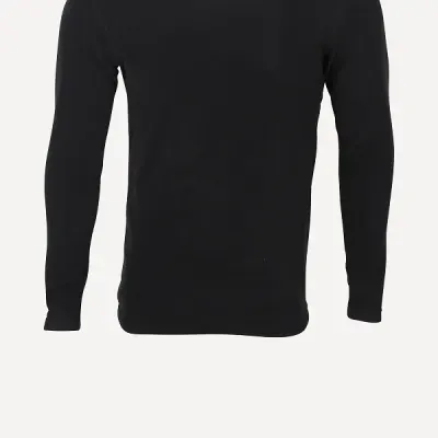 Arktische Thermische Basislayer Langarm-T-Shirt von Splav - Polartec Micro 100 Schwarz