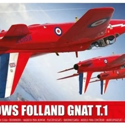 Folland Gnat “红箭” 塑料模型套件