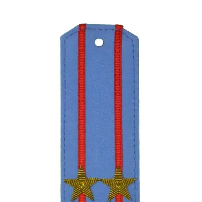 Épaulettes en laiton pour officier lieutenant-colonel MVD