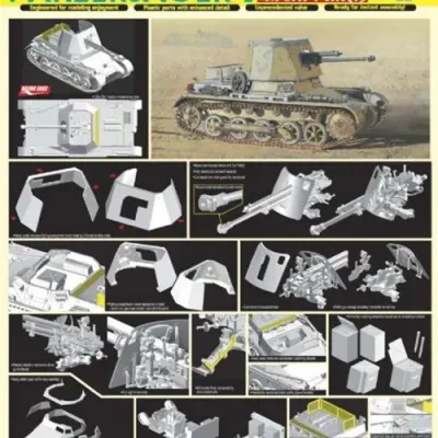 Panzerjager I 4.7cm PaK(t) 조립 모델