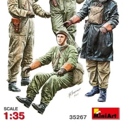 Polish Tank Crew Assembly Model