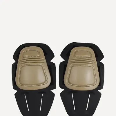 Removable Coyote Brown Knee Pads for Tactical Pants