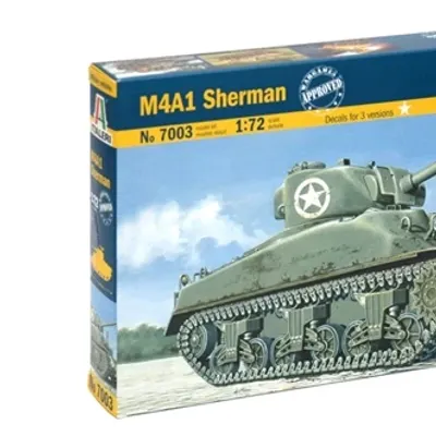 M4 셔먼 전차 조립 모델