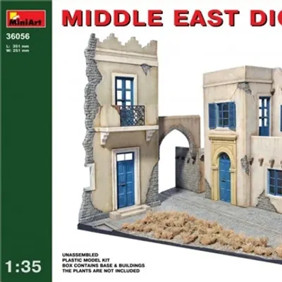 Modelo de Diorama del Medio Oriente