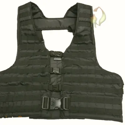 "GRANIT" MOLLE Black Base Vest