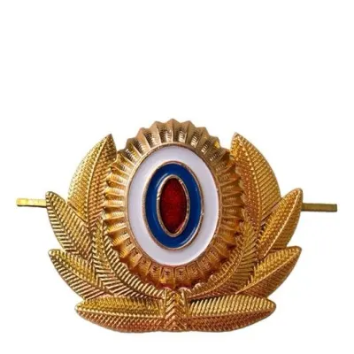 Large Metal MVD Cap Badge FM-18
