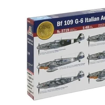 Сборная модель Самолет BF-109G-6 ITALIAN ACES