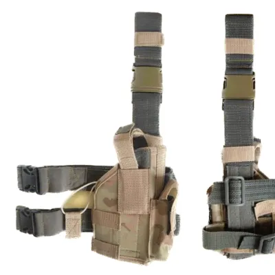 Zenith Drop Leg Platform Camo Hip Holster