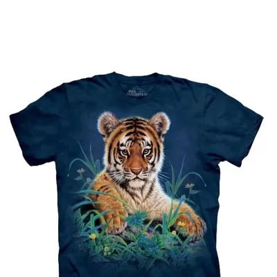 Camiseta Kids Tiger en la Hierba MOUNTAIN