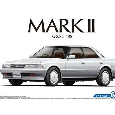 Toyota Mark 2 GX81 2.0 Grande TwinCam24 & 88 Maßstab-Modellbaukit