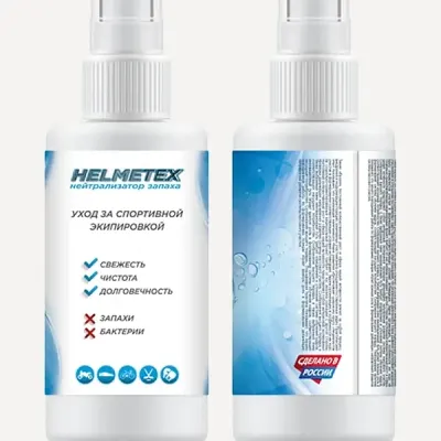 Neutralisateur d'odeurs Helmetex pour équipement sportif