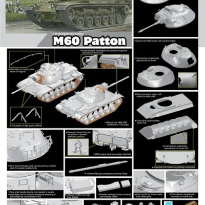 M60 패튼 전차 조립 모델