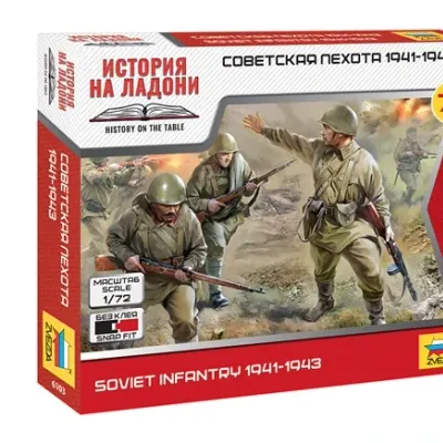 Soviet Infantry 1941-1943 - Historical Model Kit