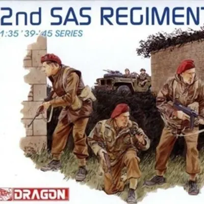 نموذج تجميع جنود فوج SAS الثاني (فرنسا 1944)