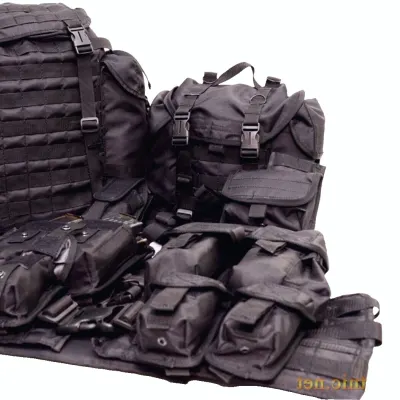 Vest "GRANIT" Modular MOLLE Set Schwarz