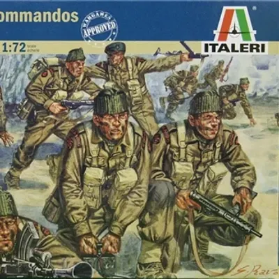 British Commandos Soldier Model Kit