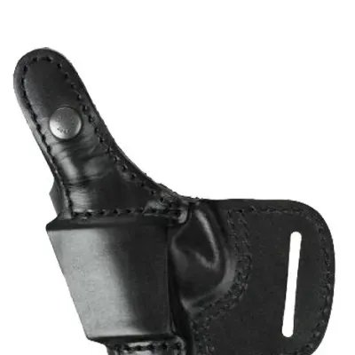 PMM Holster Modell 6 - Standardgeschlossener Ledergürtelholster mit Einzelring (1806) von STICH PROFI