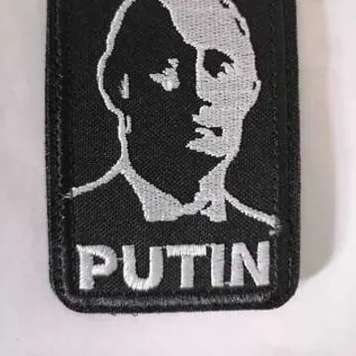 Putin Embroidered Patch 3040
