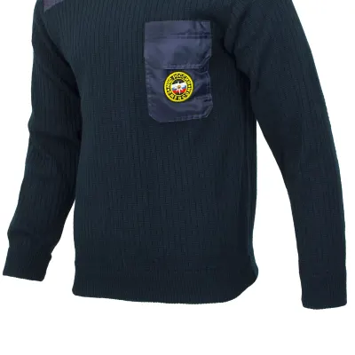 Emergency Services Sweater with Patch
