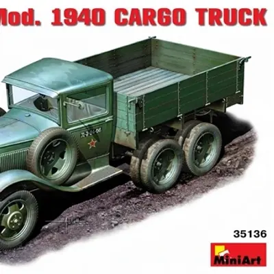 GAZ-AAA Camion de Charge Soviétique 1940