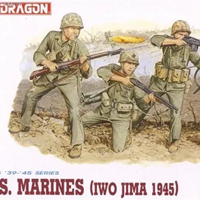 U.S. Marines Iwo Jima 1945 Collectible Soldier Model
