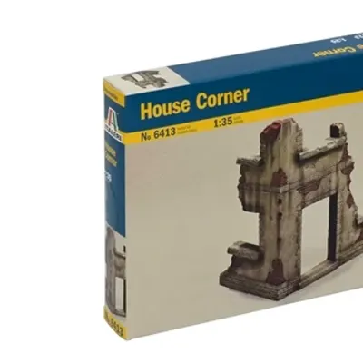 Ecke für Miniaturhausmodell bauen