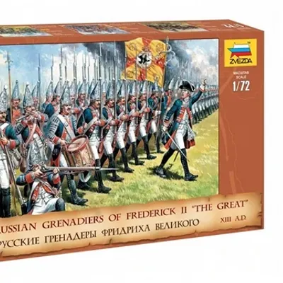 Frederick der Große Grenadiere Modellbausatz