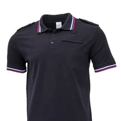 Police Polo Shirt New Design Short Sleeve No Thermal Print 95% Cotton 5% Elastane