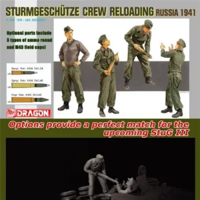 Sturmgeschutze Soldiers Assembly Model