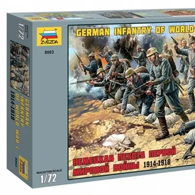 World War I German Infantry Assembly Model