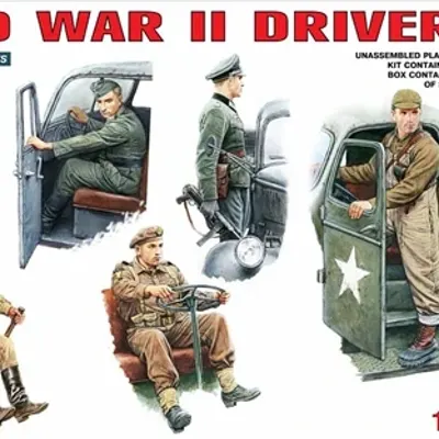 WWII Fahrerbausatz Modell