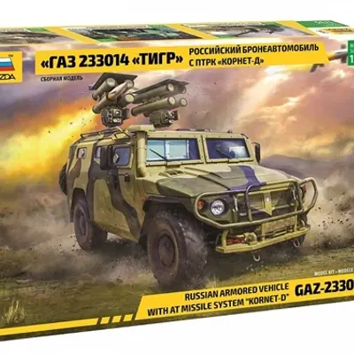GAZ "Tigr" Modèle avec système de missile antichar Kornet-D