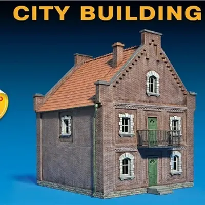 Modelo de ensamblaje de edificios urbanos